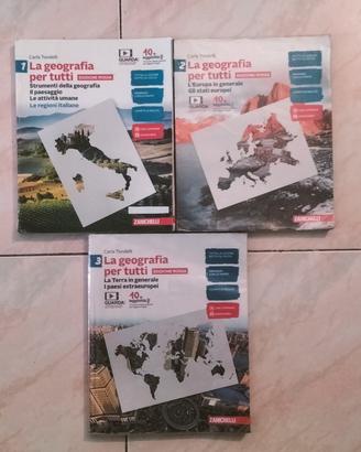 La geografia per tutti, libri scuola media 