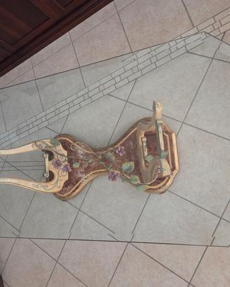 Tavolino da salotto scultoreo con piano i