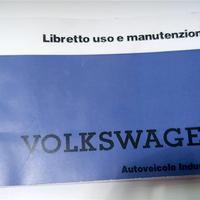Libretto anastatico uso e manutenzione VW t2