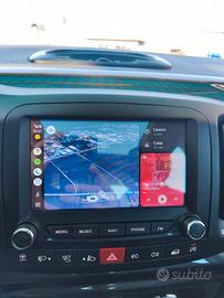 autoradio android auto e apple car play  fiat 500L