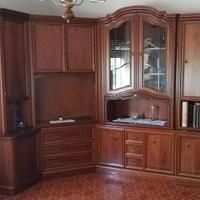 Soggiorno in noce primi anni '80