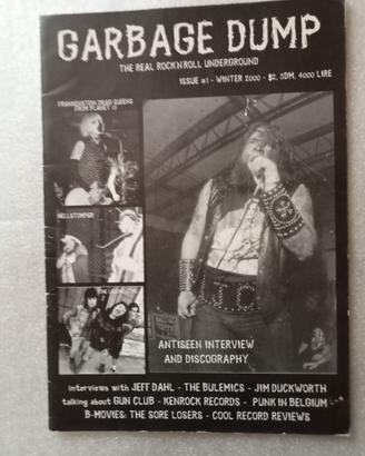 Garbage Dump n1 fanzine punk Jeff Dahl Gun Club