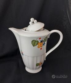 Richard Ginori Giò Ponti - Caffettiera con decoro