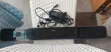 soundbar più subwoofeer più cavo HDMI