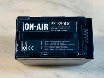 PX-B50DC - ON-AIR Batteria per Camcorder Panasonic