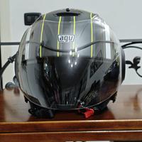 Casco jet agv fluid taglia l