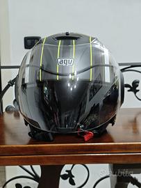 Casco jet agv fluid taglia l