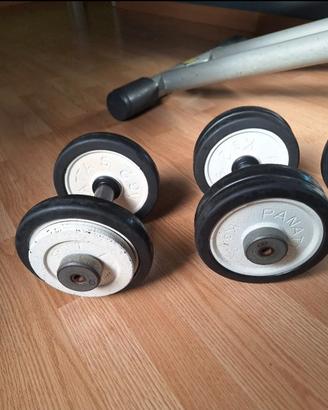 Pesi panatta da 6 e 8 kg