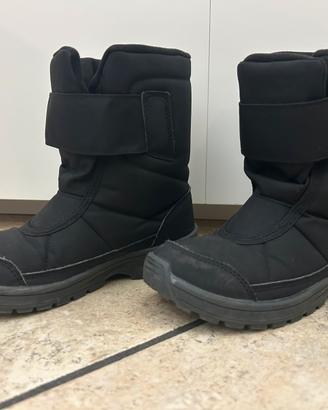Doposci montagna bambino taglia 34 Strap neri