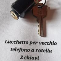 lucchetto per vecchio telefono 