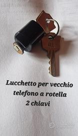 lucchetto per vecchio telefono 