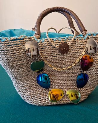 Borsa "Coffa Siciliana" Occhiali al Mare