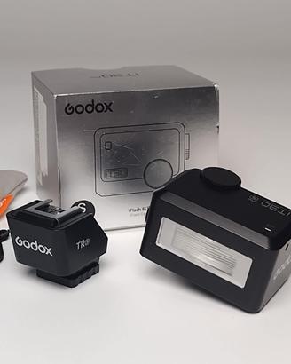 Flash Godox IT30 pro + Godox TR s (flash + rialzo)
