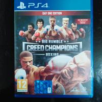 Big Rumble Creed Champion Boxing PS 4