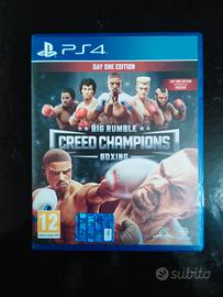 Big Rumble Creed Champion Boxing PS 4