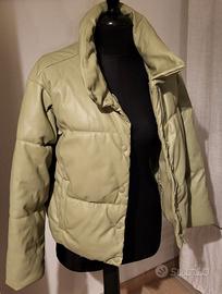 GIACCONE STRADIVARIUS GRIGIO-VERDE TAGLIA S DONNA