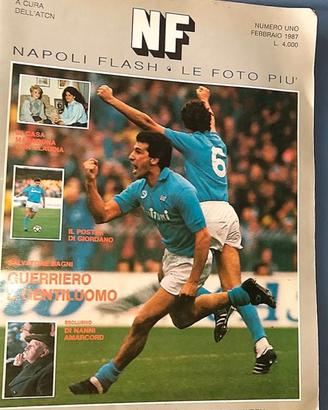 Raro n.1 della rivista Napoli Flash di Febbraio 87