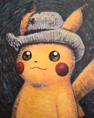 Pokemon Pikachu Van Ghog