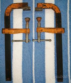 Coppia morsetti falegname carpentiere