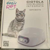 ciotola  con bilancia di precisione per cani e gat