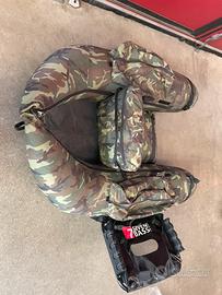 Bellyboat+waders+portacanne