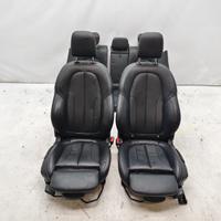 SET SEDILI IN PELLE NERO BMW SERIE 2 218I F44 Gran