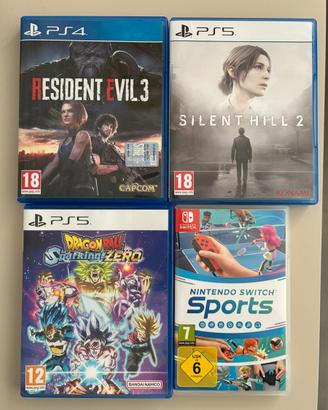 Giochi PS5-PS4-Nintendo Switch