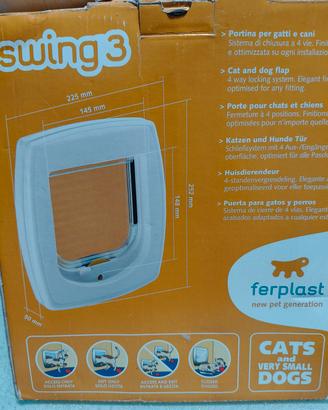 Porta Basculante per gatti e cani, Ferplast 