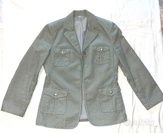Giacca Blazer Donna in Velluto a Coste con Tasche