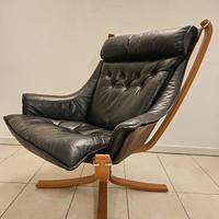 Poltrona Falcon Sigurd Ressell per Vatne