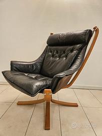 Poltrona Falcon Sigurd Ressell per Vatne