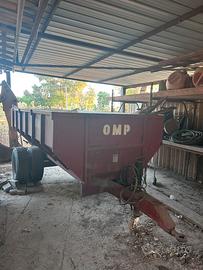 Rimorchio Agricolo / Vasca per Uva OMP Ribaltabile