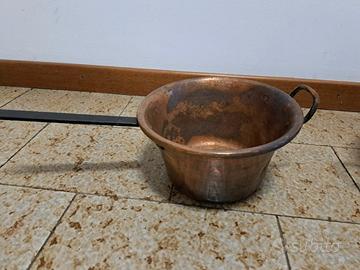 Paiolo per polenta in rame 24cm