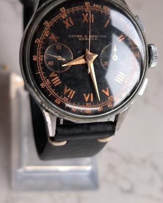 Baume mercier Conografo vintage nero indici oro