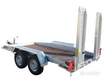 Rimorchio trasporto miniescavatore PT 2500 Kg