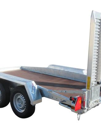 Rimorchio trasporto miniescavatore PT 2500 Kg