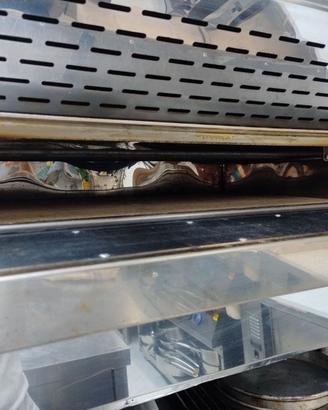 Forno pizza professionale stima XXL 2+2  con cappa