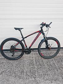 Mtb Mountain bike rosso grigio nero cambio slx