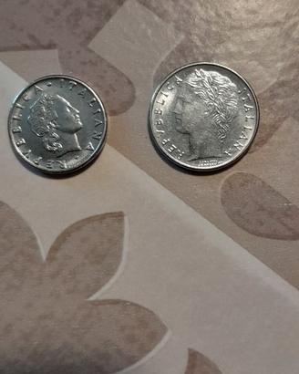 MONETE PICCOLE DA 50 E 100 LIRE 1995/92 DA COLLEZI