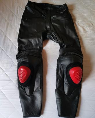 Pantaloni Moto in Pelle Mtech - Taglia 48