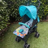 Passeggino chiusura a ombrello