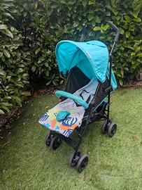 Passeggino chiusura a ombrello