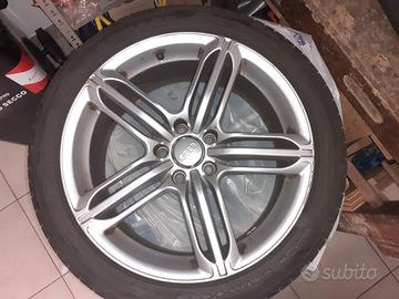 Cerchi audi da 18 con ruote usate