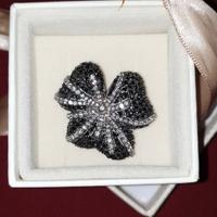 Anello da Cocktail in Argento 925 e Swarovski