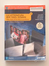 La letteratura ieri oggi e domani 9788839536440
