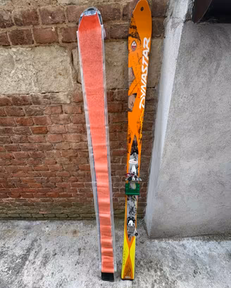 Sci scialpinismo + attacchi + pelli + coltelli
