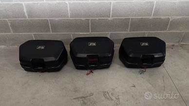 Set valigie e bauletto GIVI