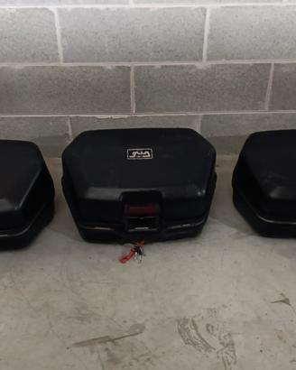 Set valigie e bauletto GIVI