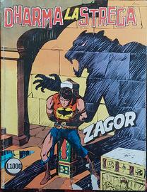 Fumetto Zagor Dharma strega 1981