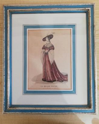 Stampe francesi antiche epoca 1800